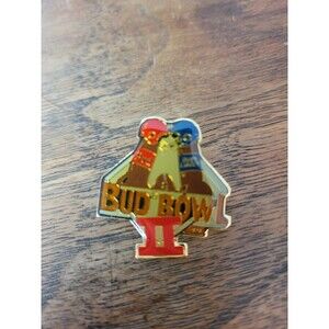 Bud Bowl II Pin Lapel Enamel Collectible